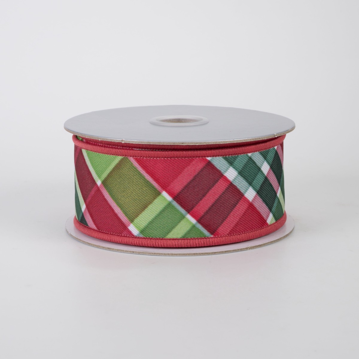 1.5" Brilliance Bold Plaid Ribbon: Christmas (10 Yards)