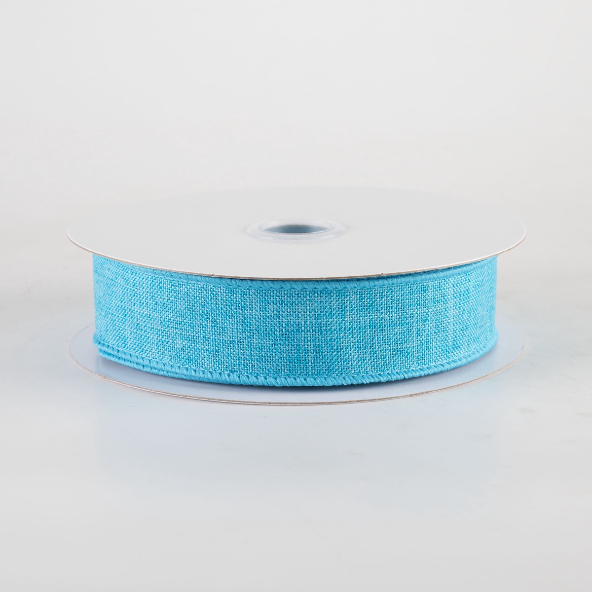 7/8" Royal Canvas Ribbon: Turquoise Blue (10 Yards)