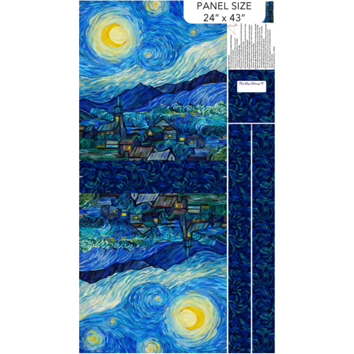 Starry Night | Bag Panel C29265-46 Multi
