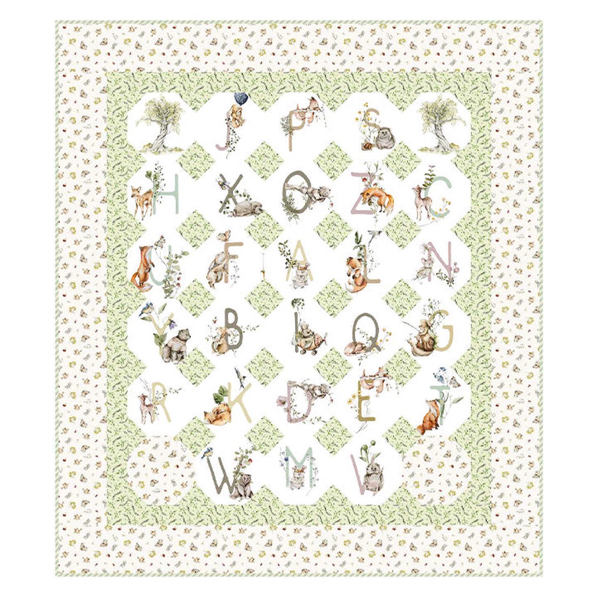 Story Book ~ Snowball Mosaic Quilt Pattern