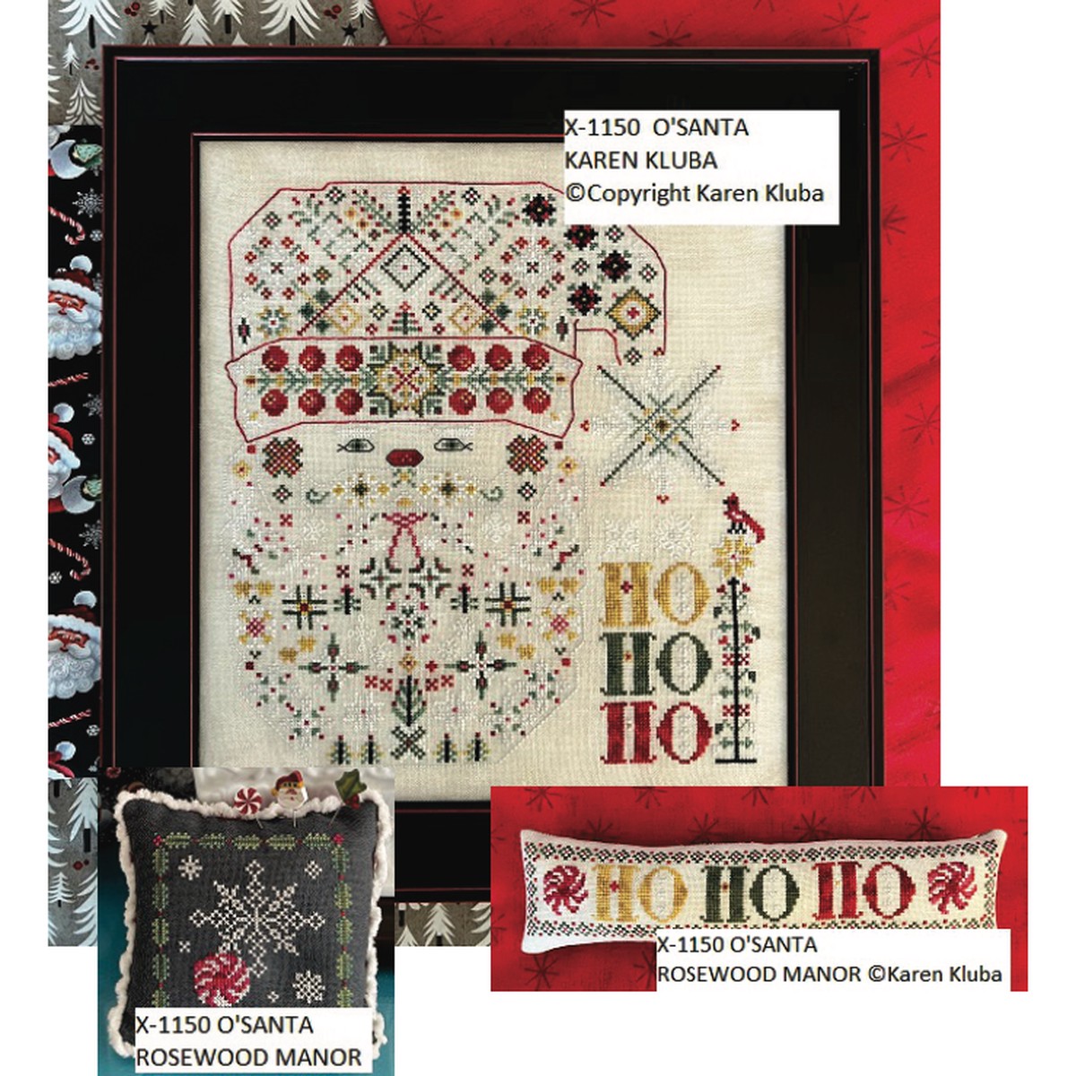 Rosewood Manor ~ O'Santa Pattern Coming Soon!