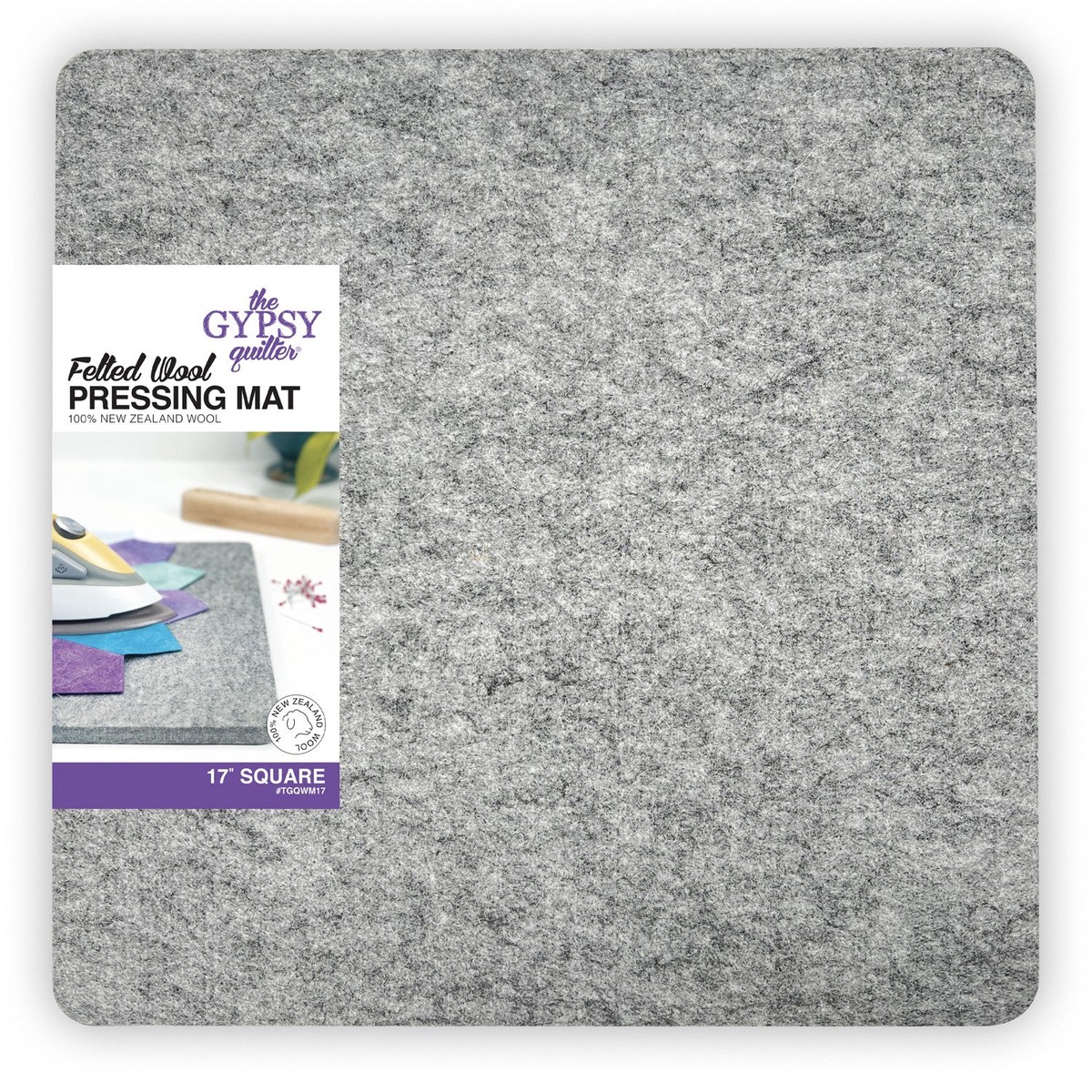 Wool Pressing Pad ~ 17" x 17" x 1/2"