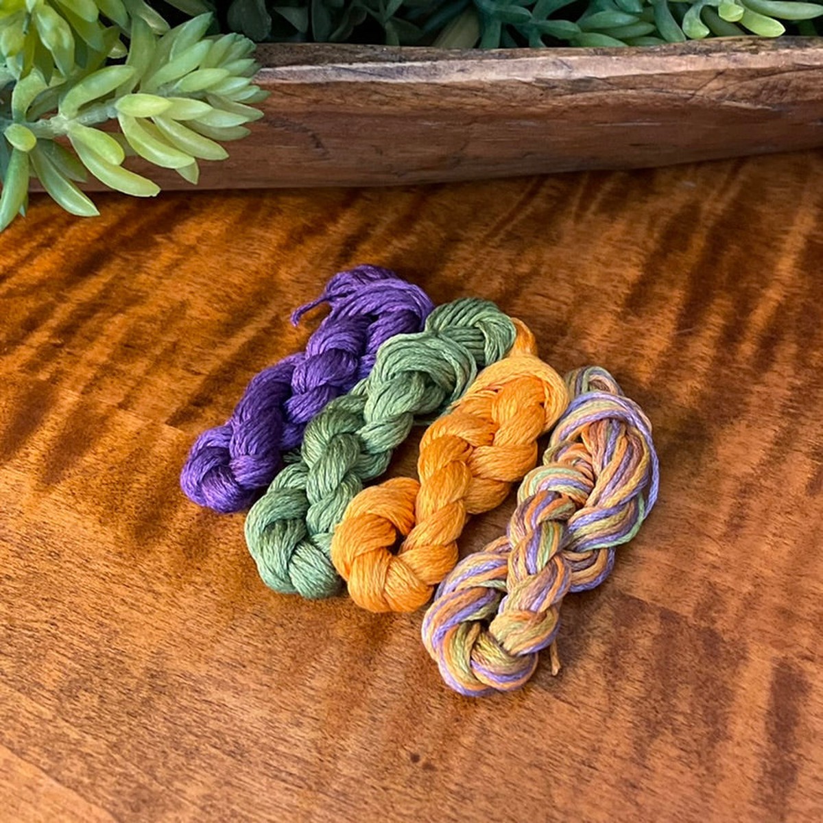 xJuDesigns Hand-Dyed Silk Embroidery Floss | Halloween Collection