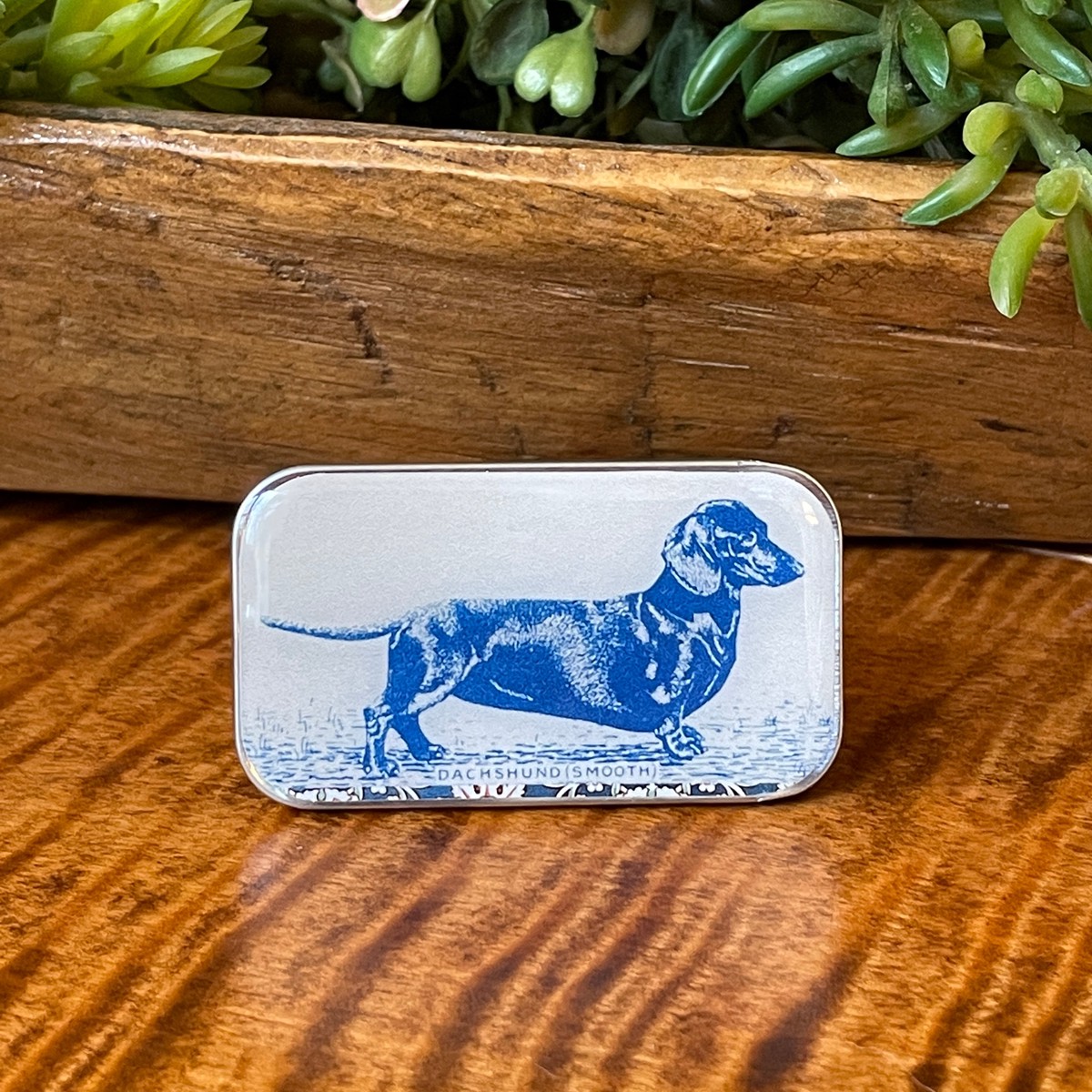 Tin Container Small | Dachshund