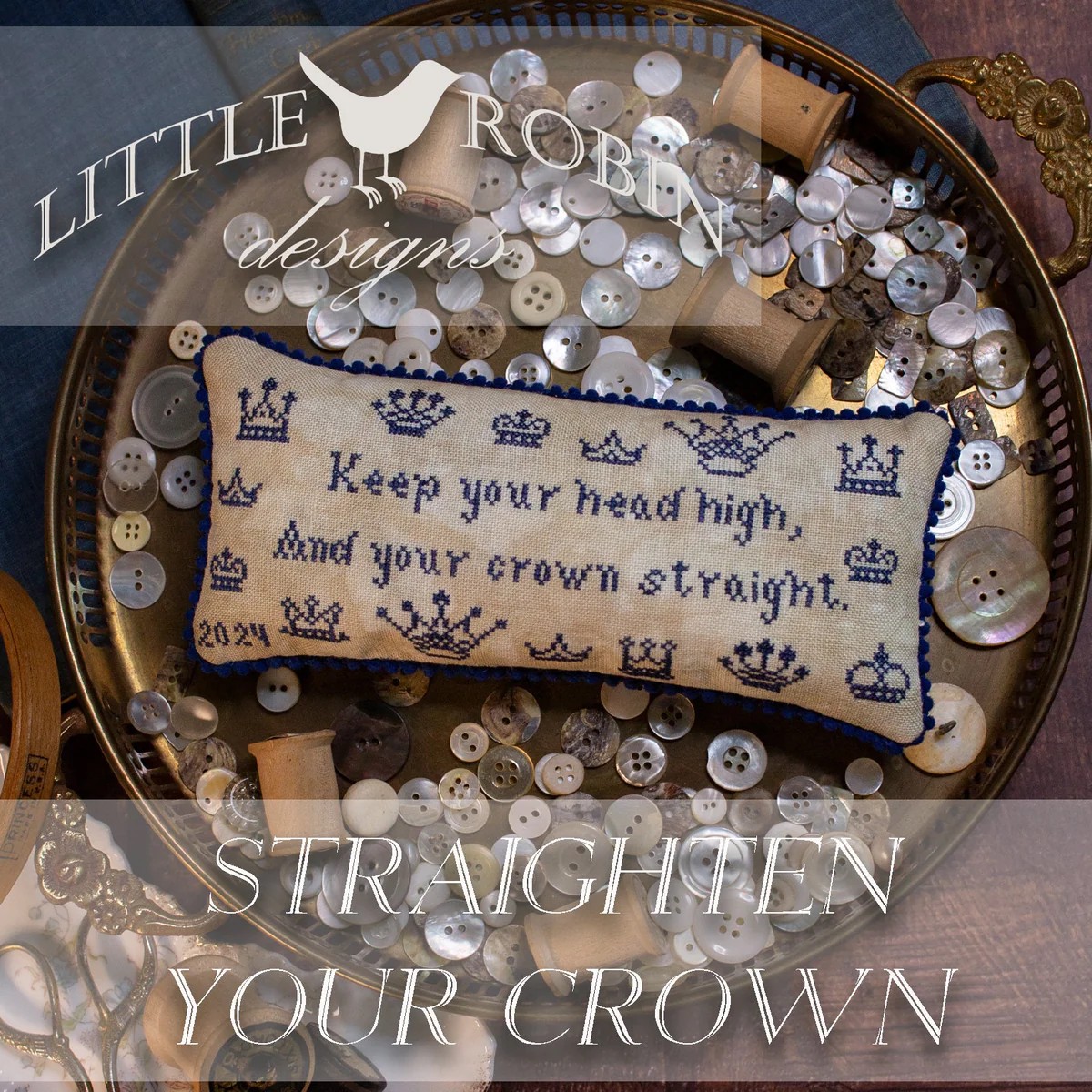 Little Robin Designs | Straighten Your Crown