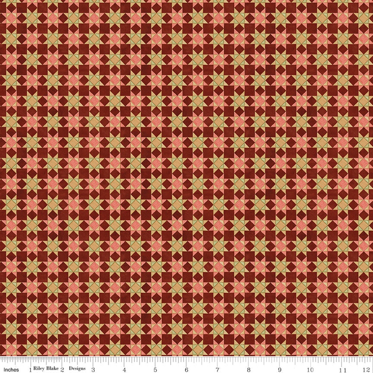 Waddle's Christmas | Quilt Blocks Dahlia - C19294-DAHLIA