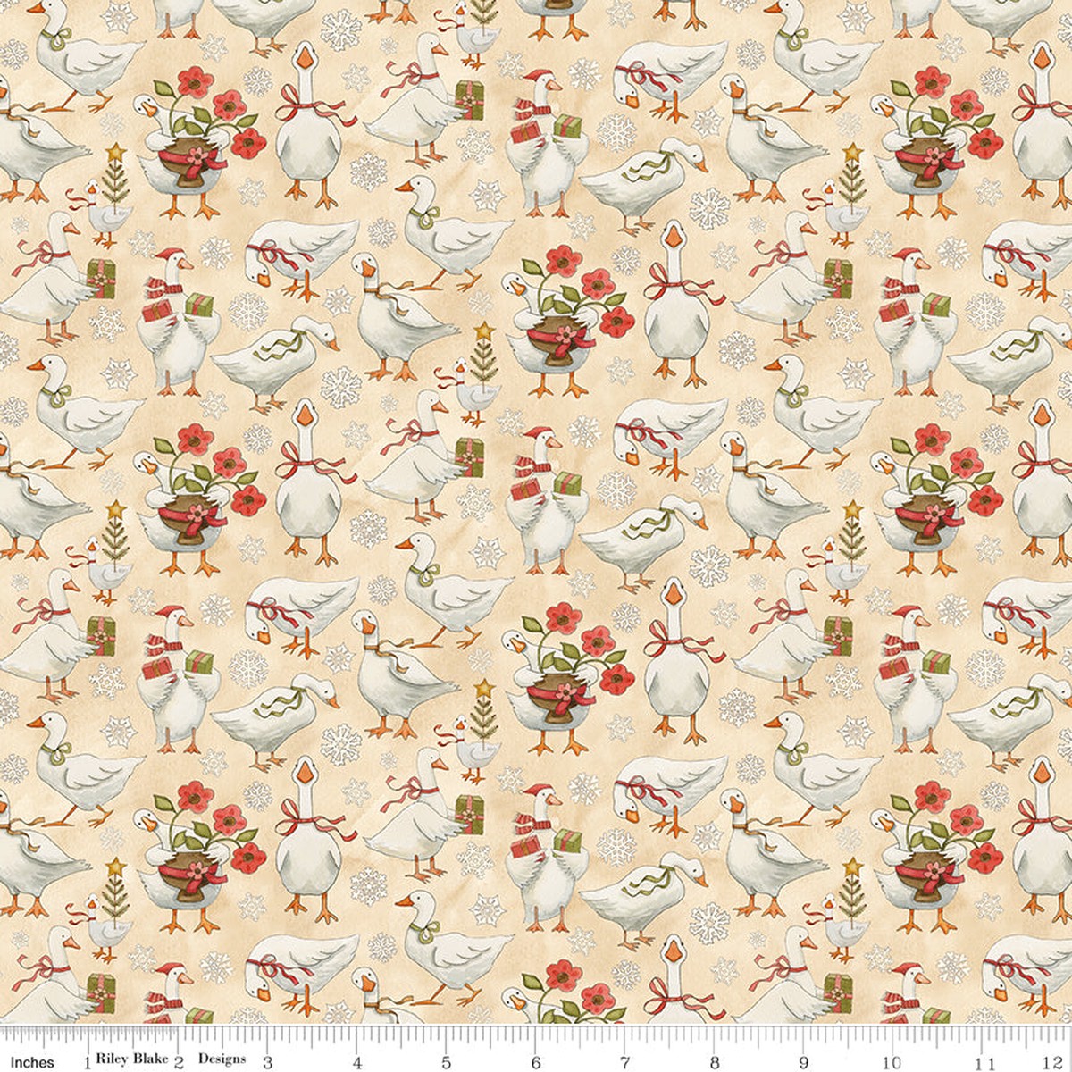 Waddle's Christmas | Waddle's Toss Cream - C19291-CREAM