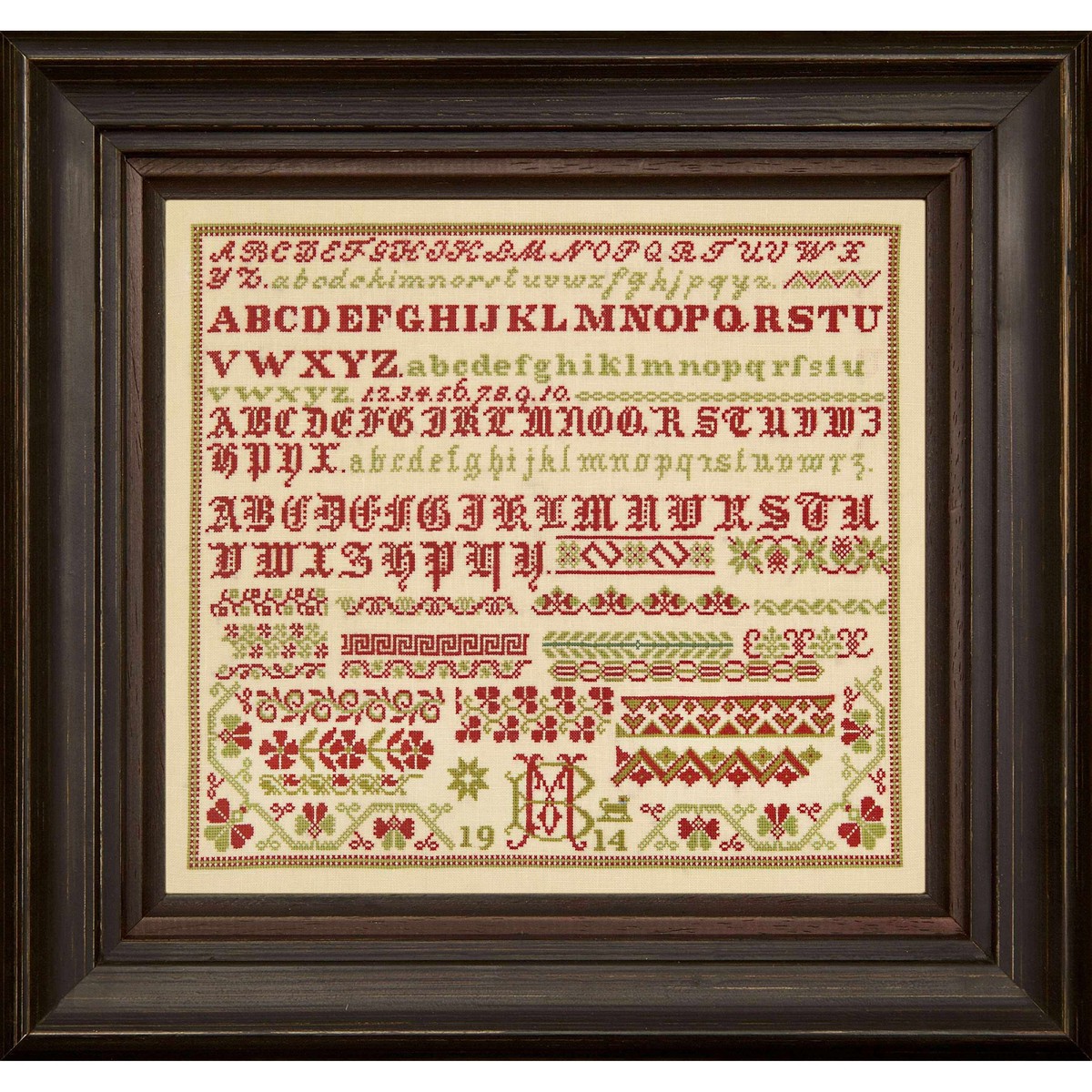 Hands Across The Sea Samplers | Threads of Christmas Past MB 1914