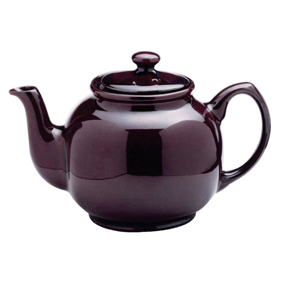 Rockingham Brown 10 Cup Teapot