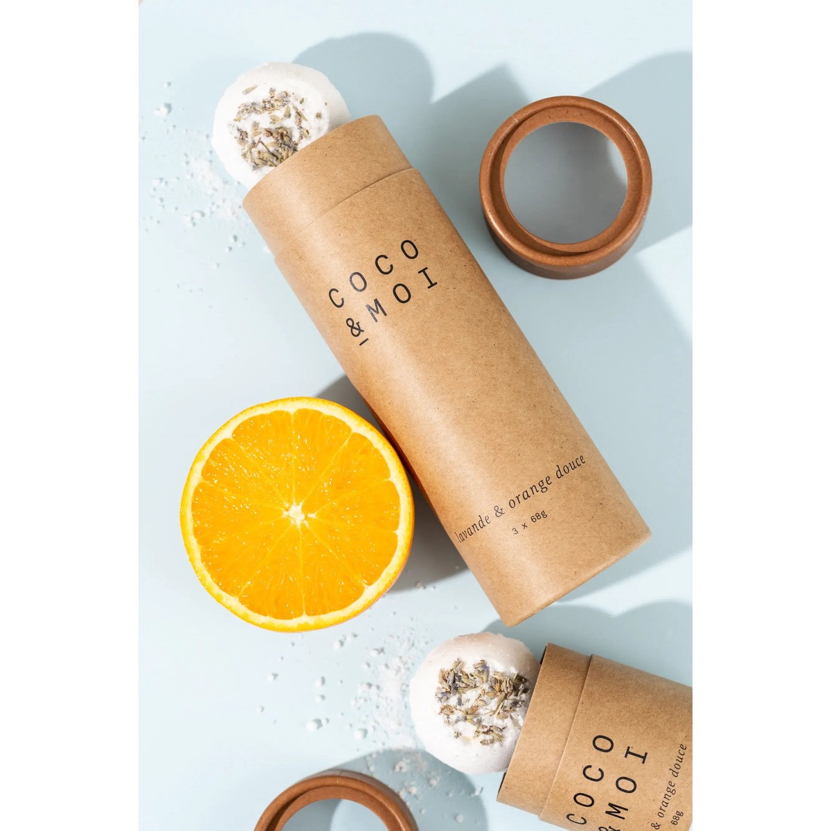 Coco & Moi Lavender Bath Bomb Set