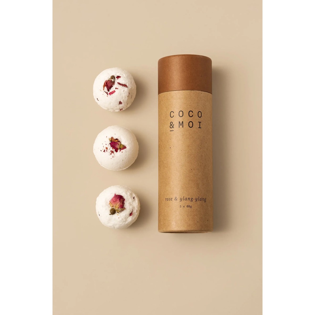 Coco & Moi Rose Bath Bomb Set