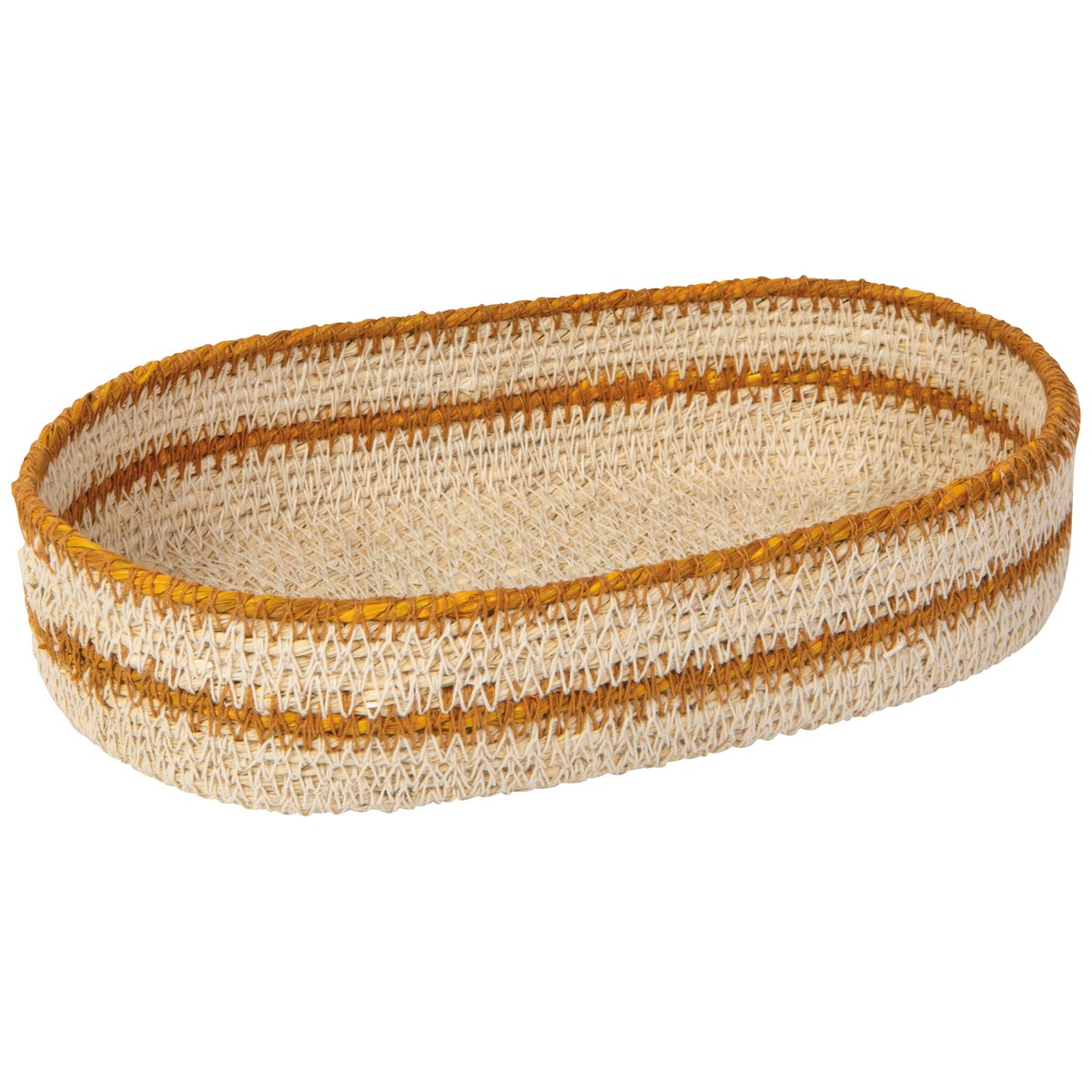 Seagrass Linear Oval Tray