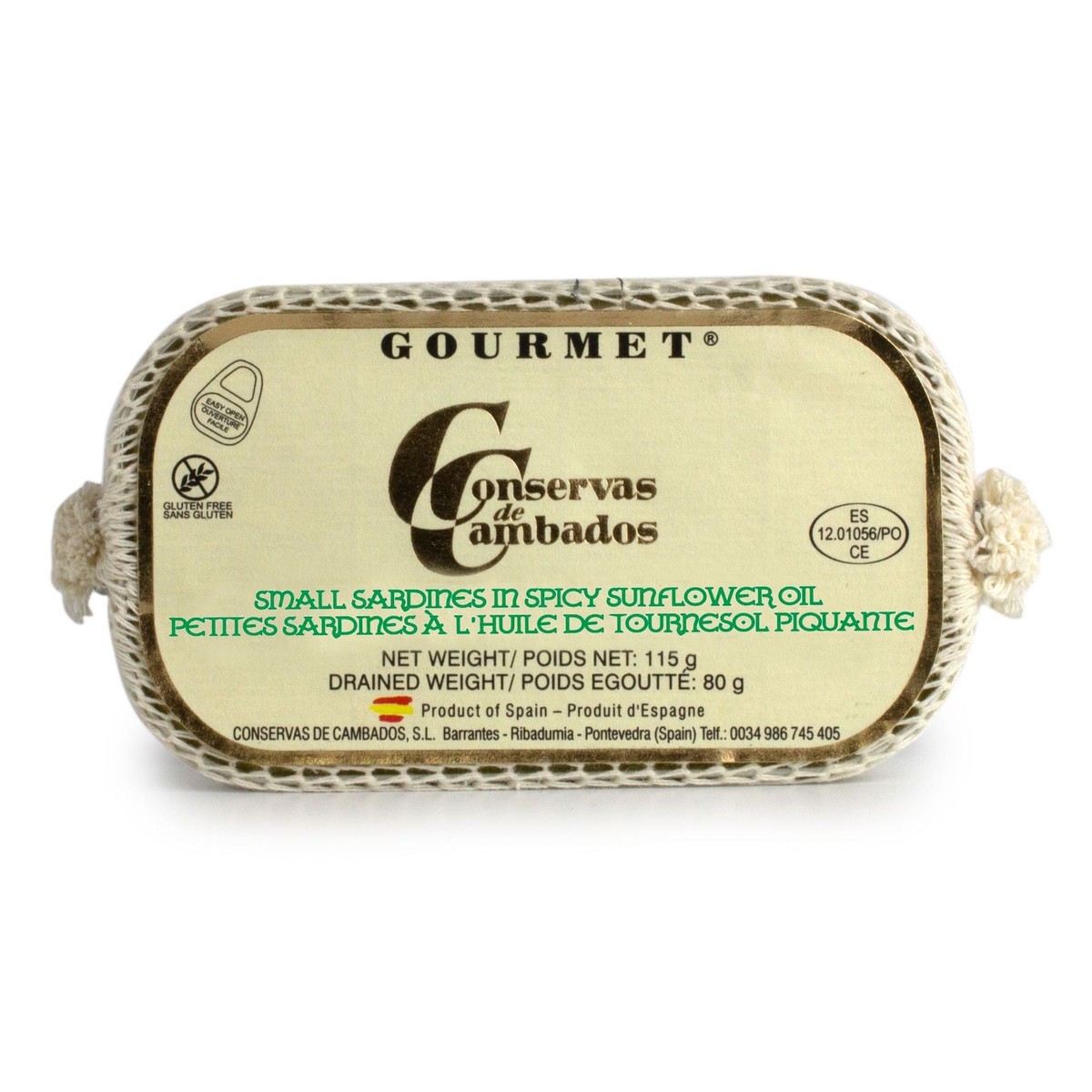 Conservas Small Sardines in Spicy Oil