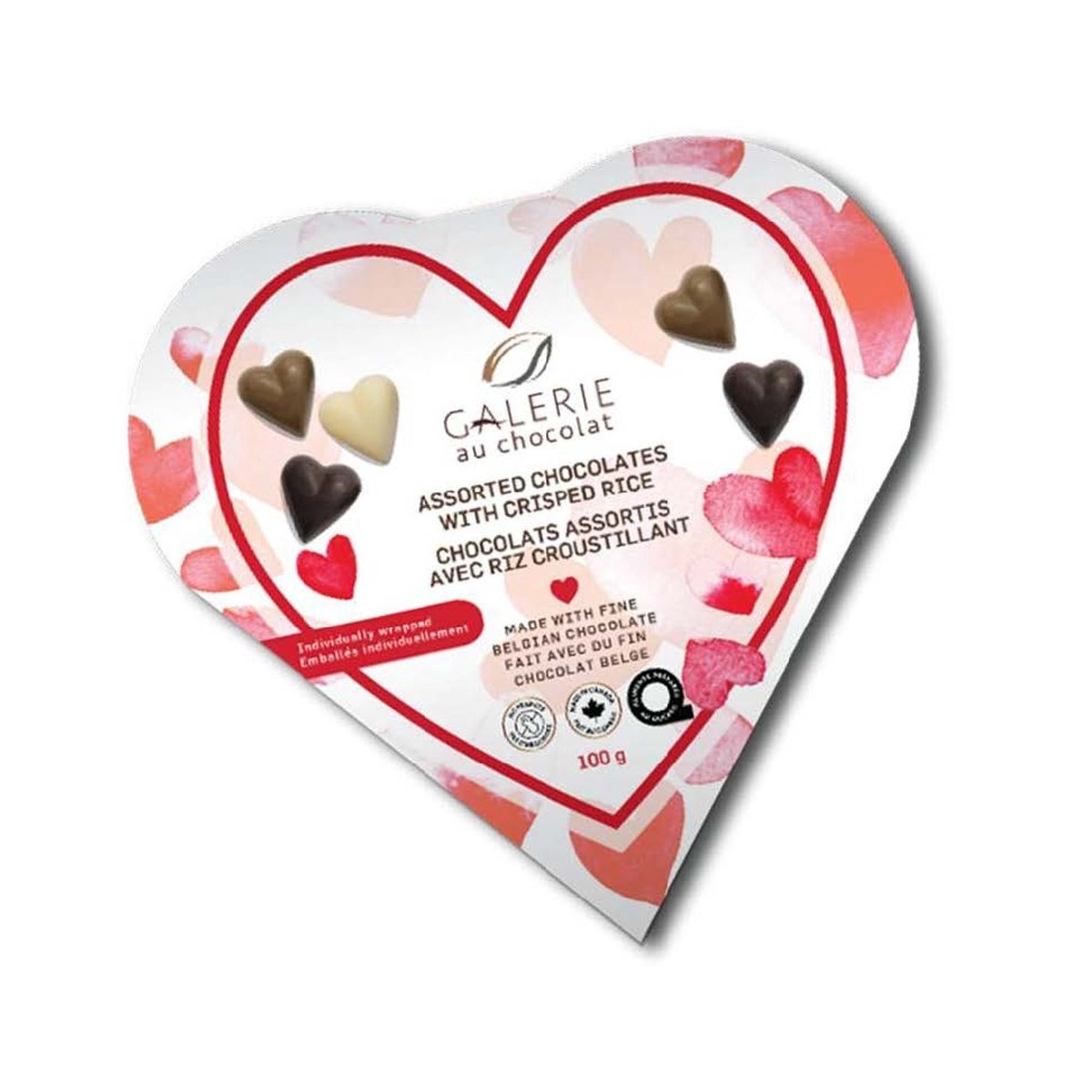 Crispy Hearts Boxed Chocolate
