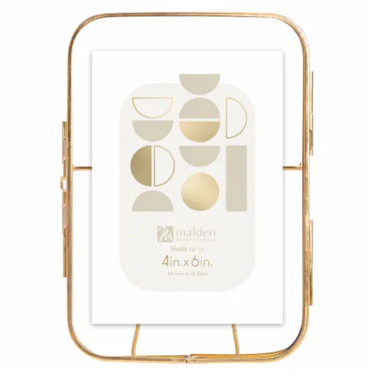 Gold Floatable Picture Frame