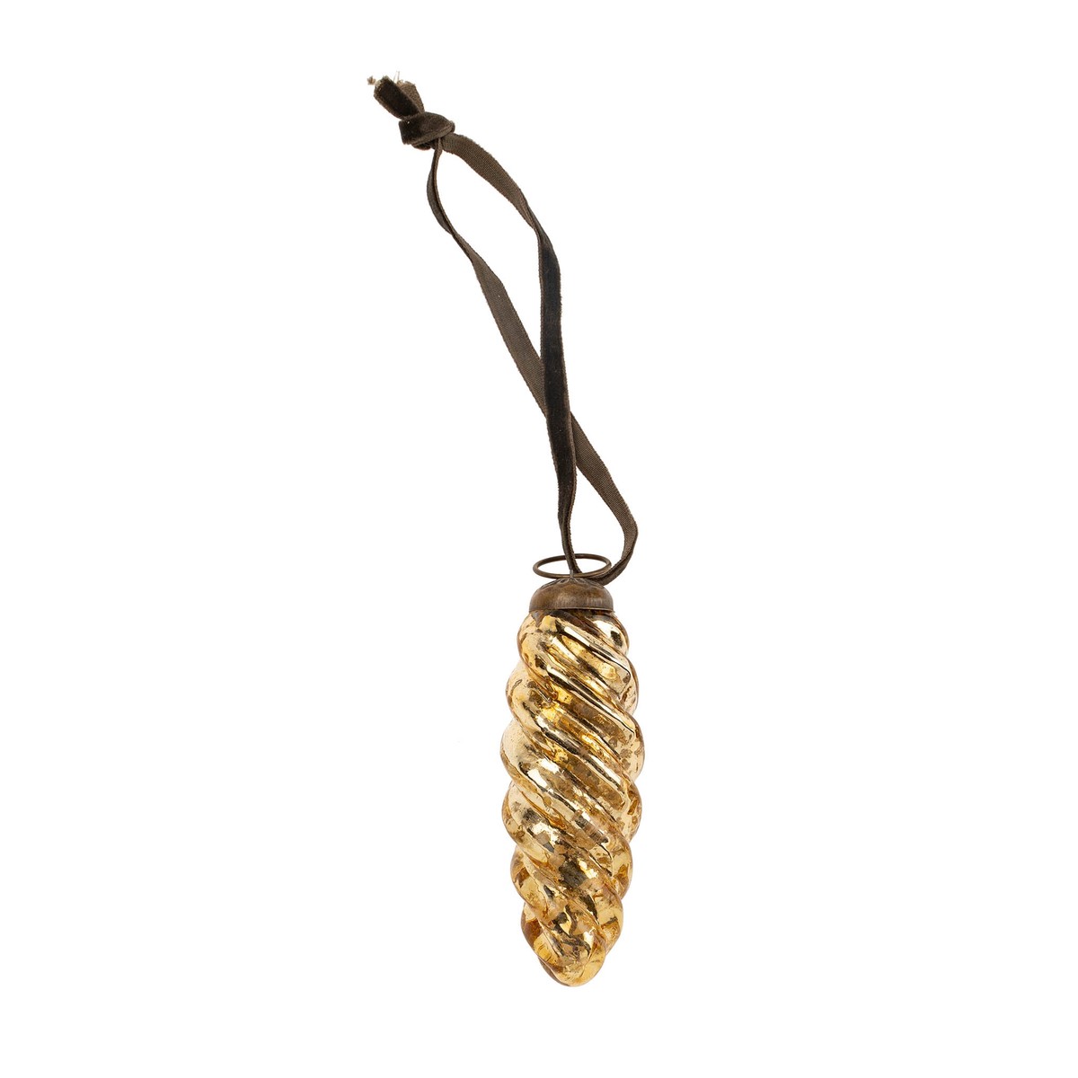 Gold Icicle Ornament - Small