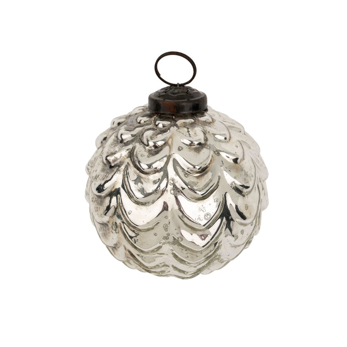 Silverfrost Ornament - Waves