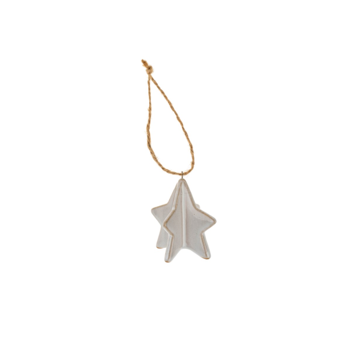 Ceramic Star Ornament