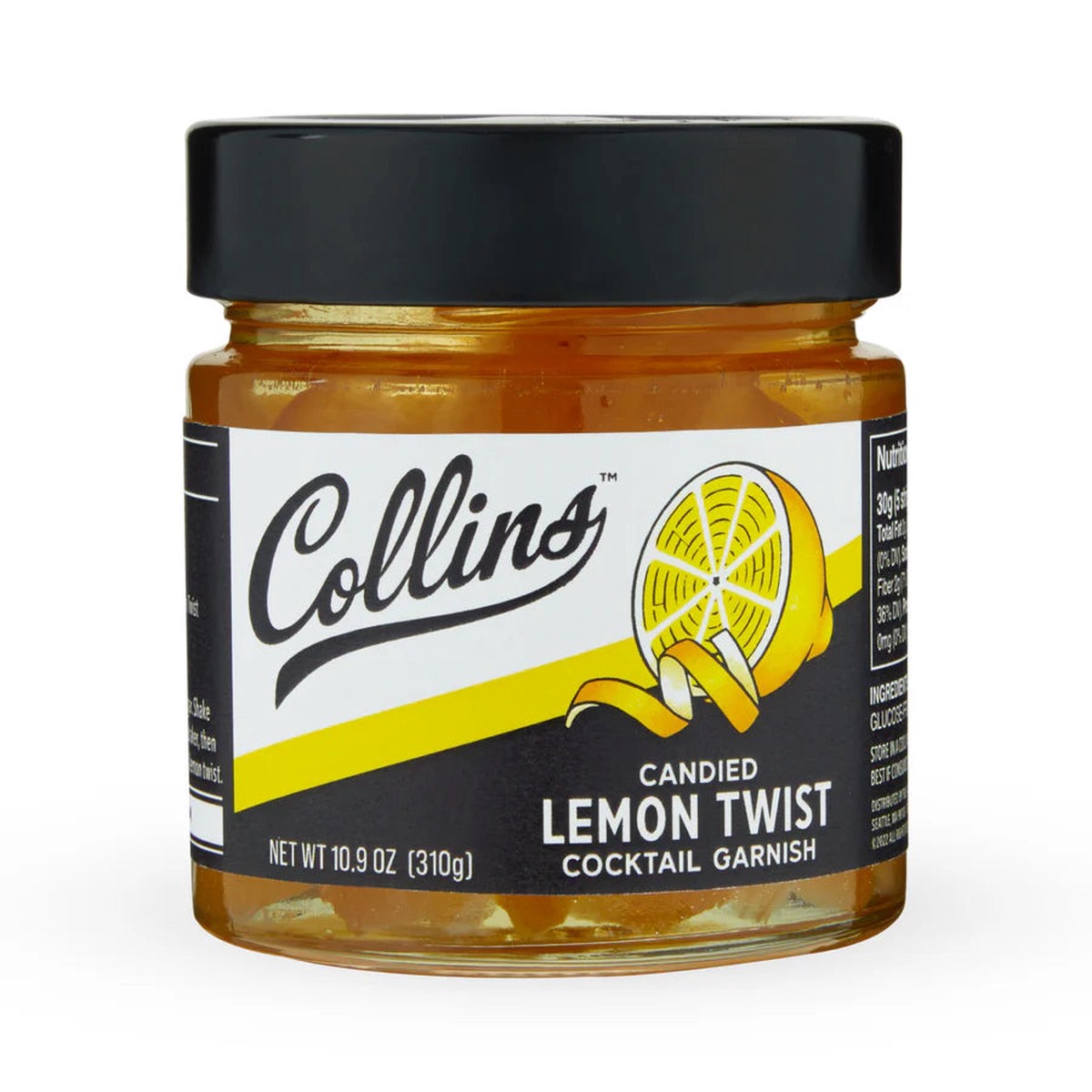 Collins Lemon Twist in Syrup