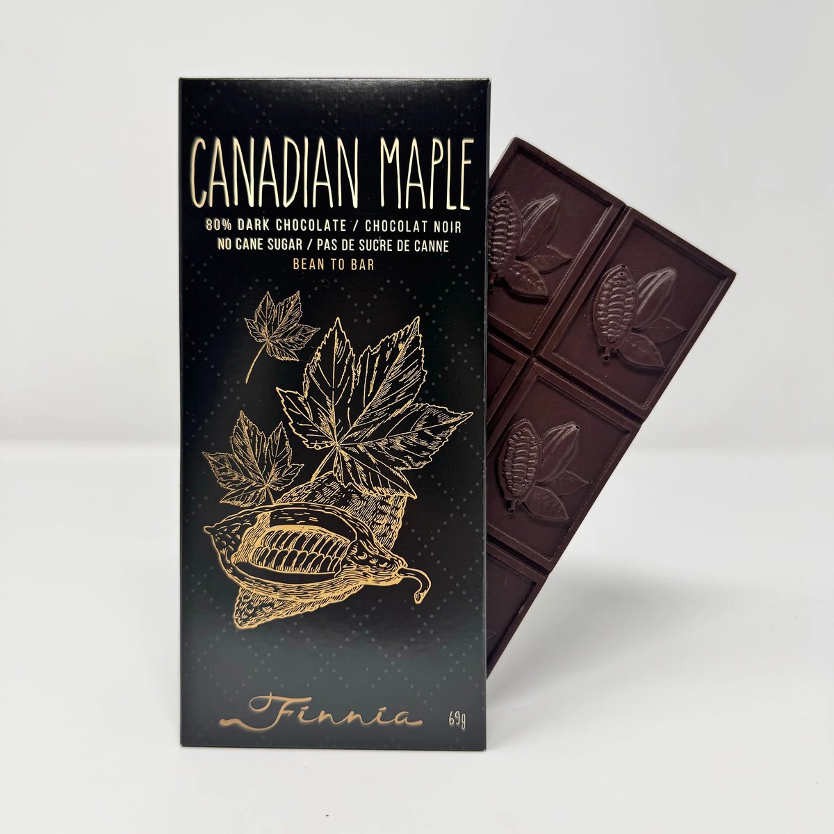 Canadian Maple Dark Chocolate Bar