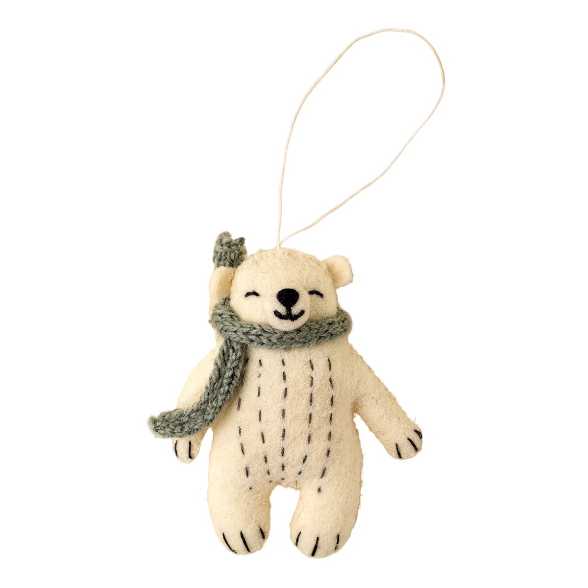 Cozy Cub Felt Ornament