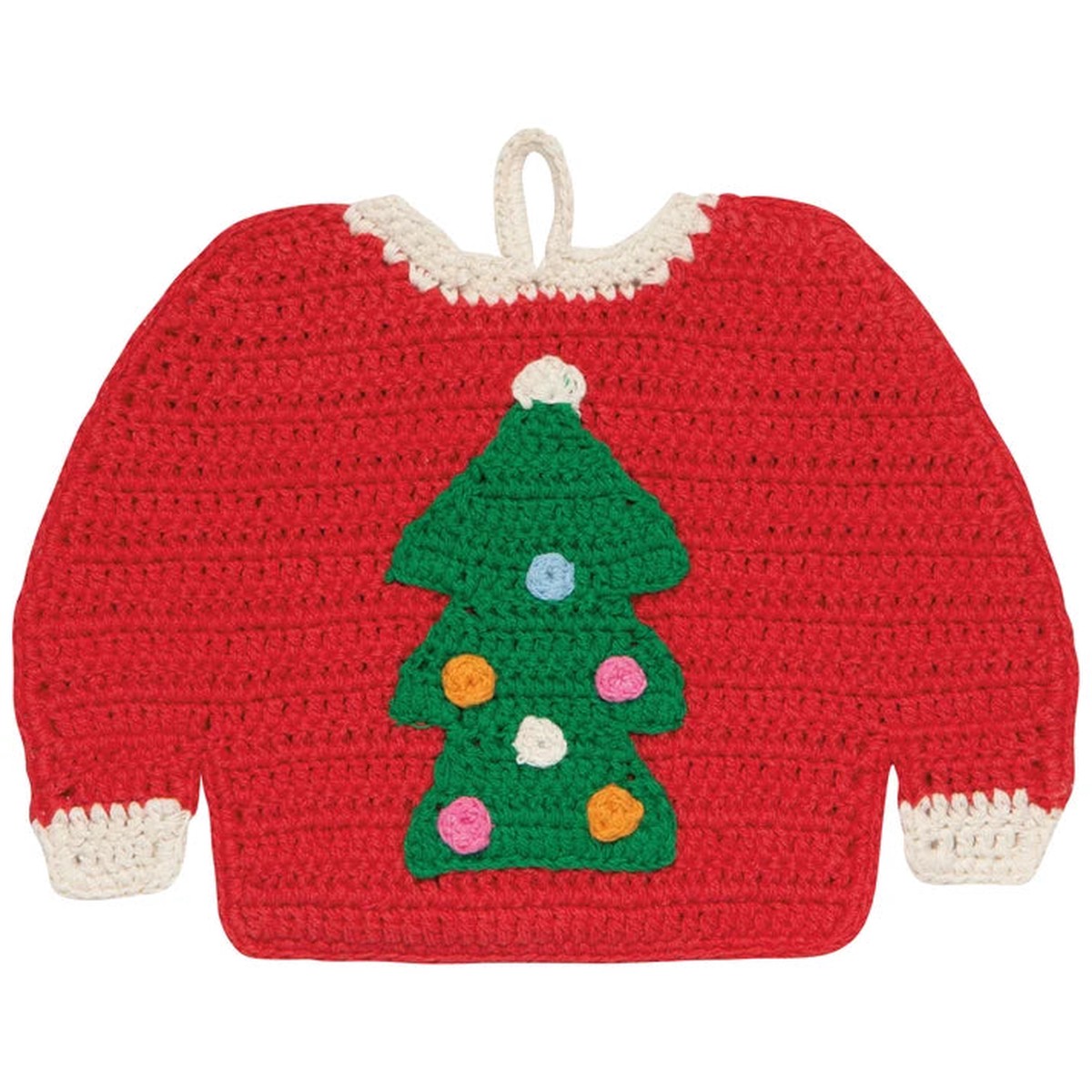 Crochet Trivet - Merry Knitmas