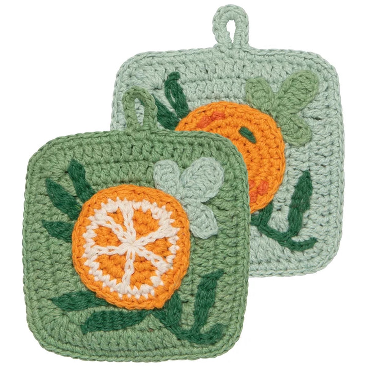 Crochet Sponges Set - Cedar & Citrus