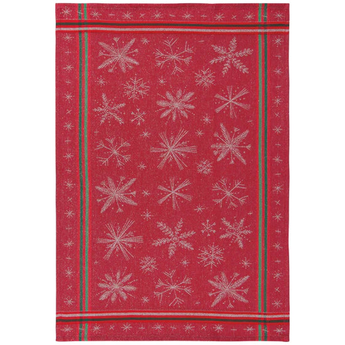 Jacquard Tea Towel - Snowflakes