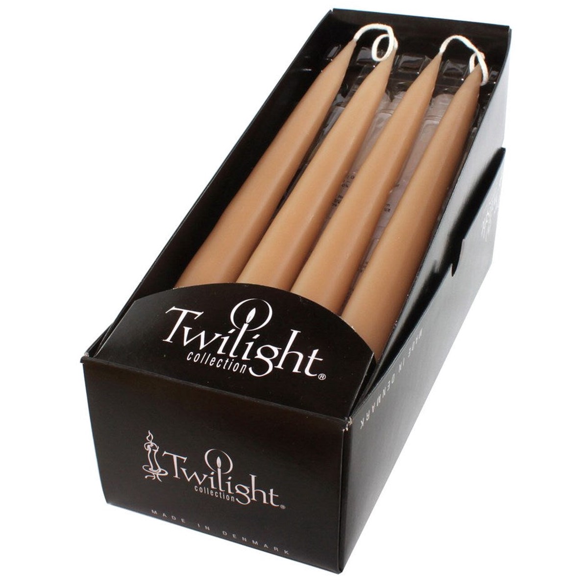 Taper Candle Pair - Nougat