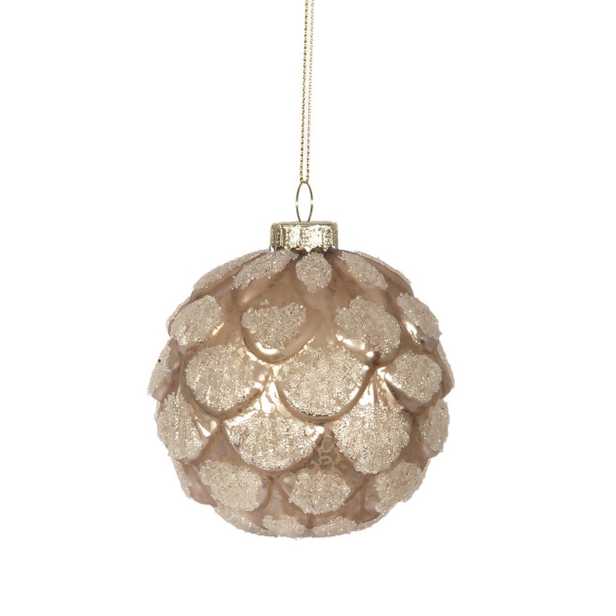 Gold & Ivory Ornament