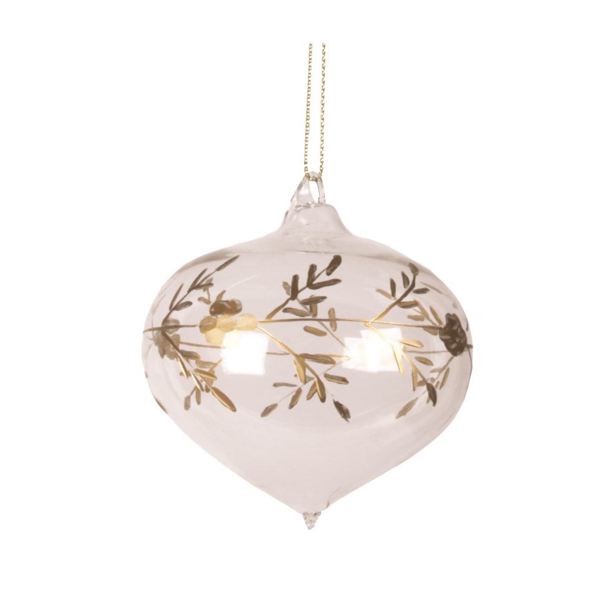 Gold Snowflake Ornament