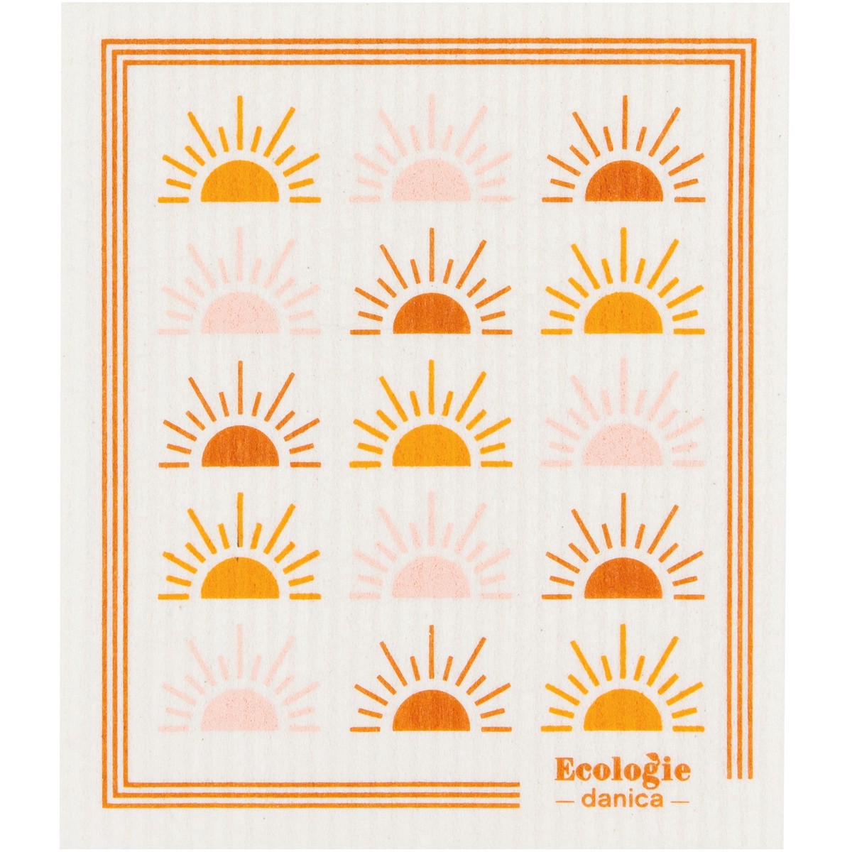 Swedish Dishcloth Sunrise