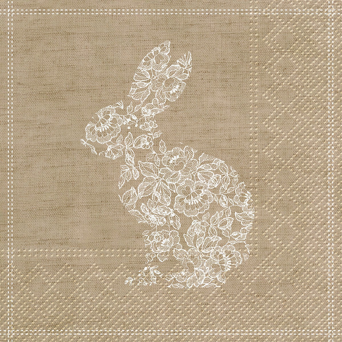 Bunny Paper Napkins - Lunch